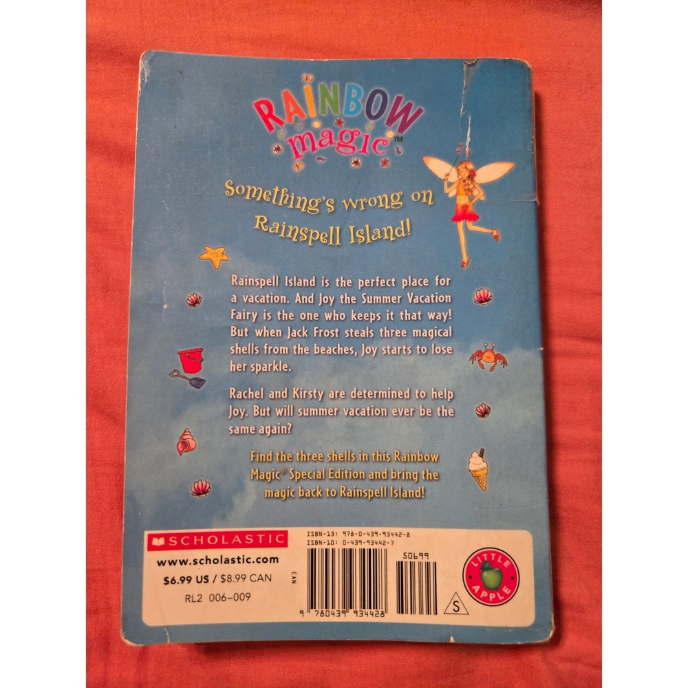 Rainbow Magic Joy the Summer Vacation Fairy Special Edition Daisy Meadows Book - Picture 2 of 4